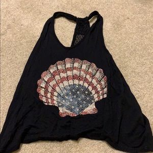 Shell tank top